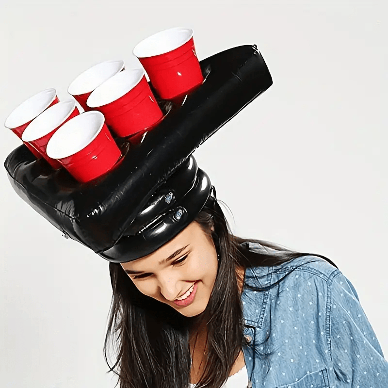 Party Games Questions - Sombrero Triangular Inflable para Juego de
