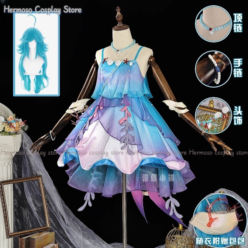 Party Games For Christmas - Dolia-Peluca de disfraz de Cosplay para
