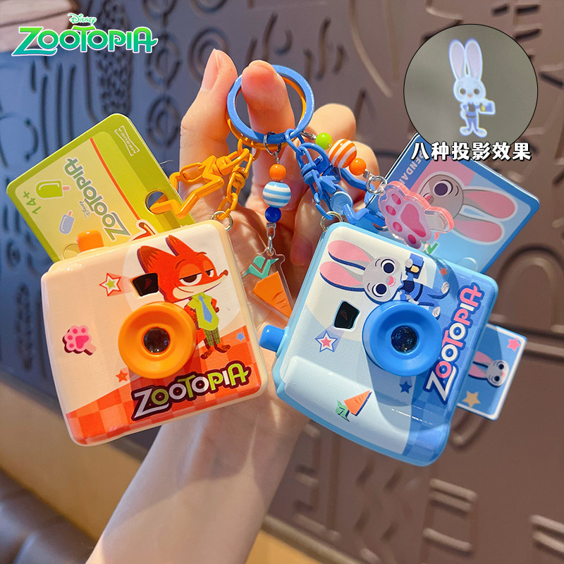 Kids Party Games - LLavero de cámara Original Zootopia Polaroid,