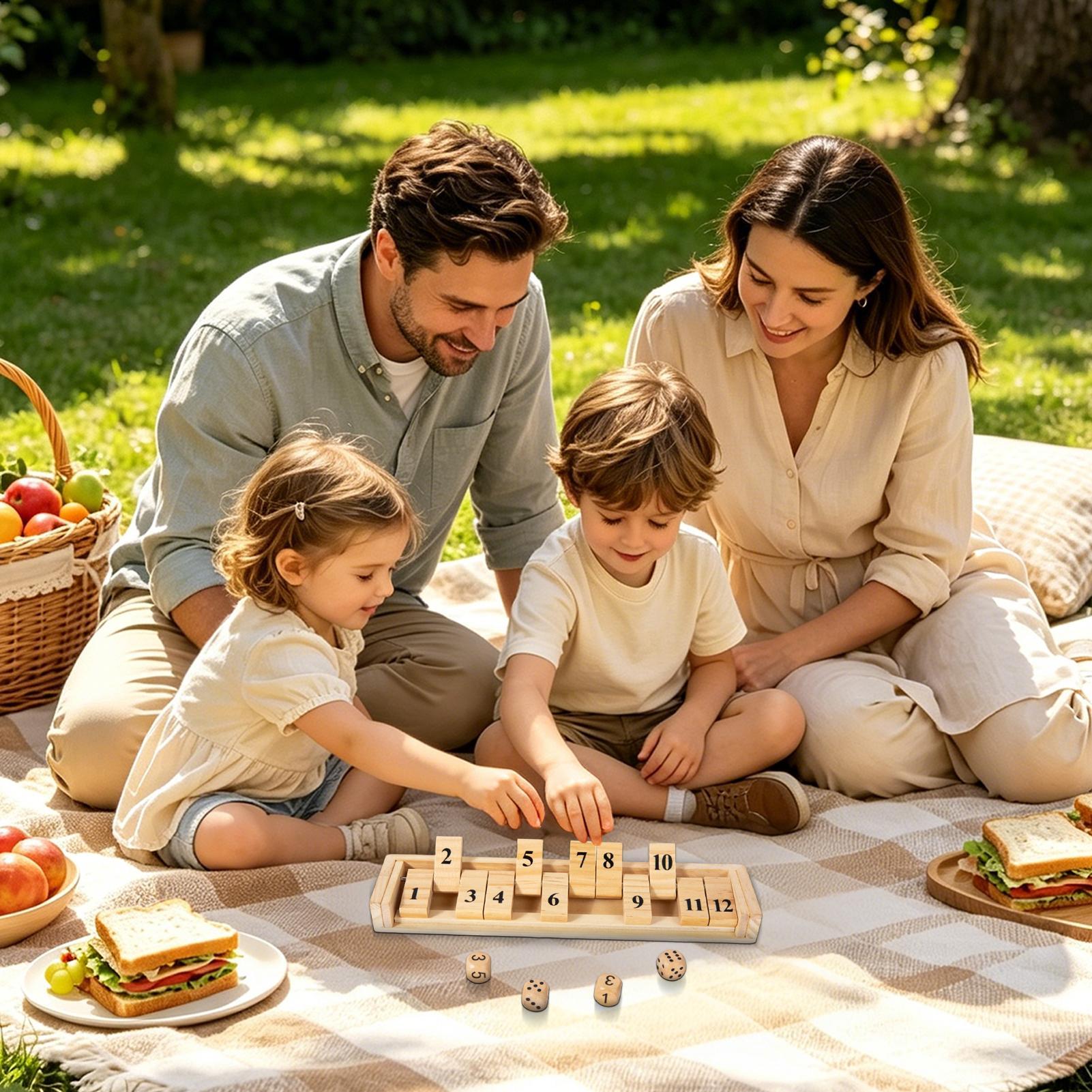 Party Games Usa - Juego Shut The Box, juego de