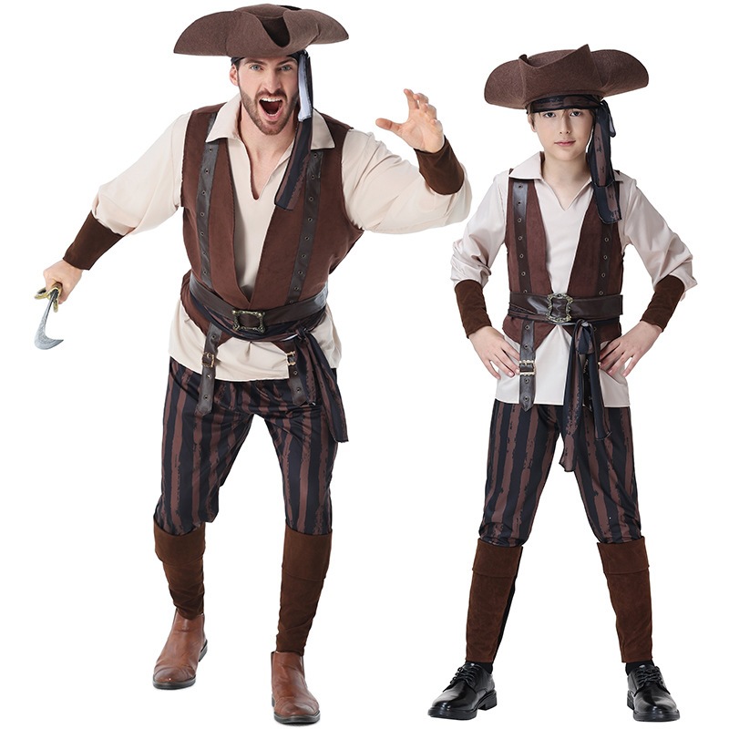 Kids Party Games - Disfraz de Capitán Pirata para Adultos