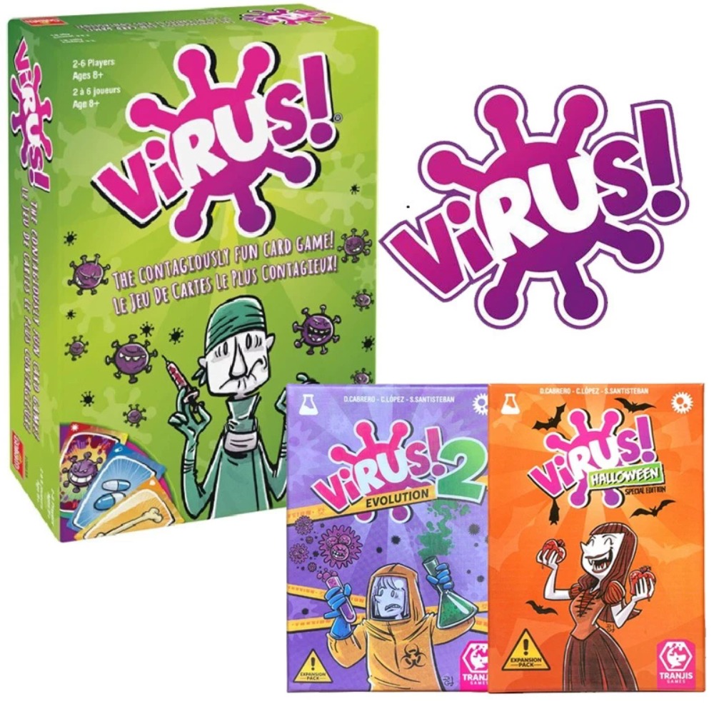 Party Games Bridal Shower - Interesante juego de cartas Virus Card