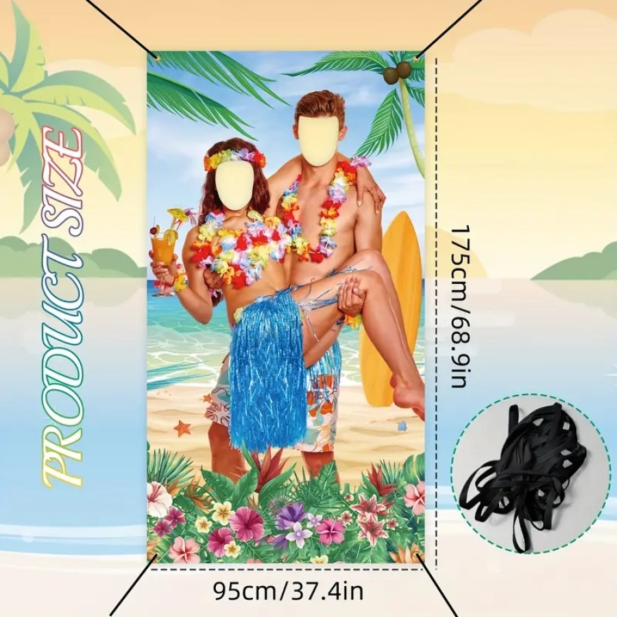 Party Games Couple - 1 unidad, accesorios de pancarta para
