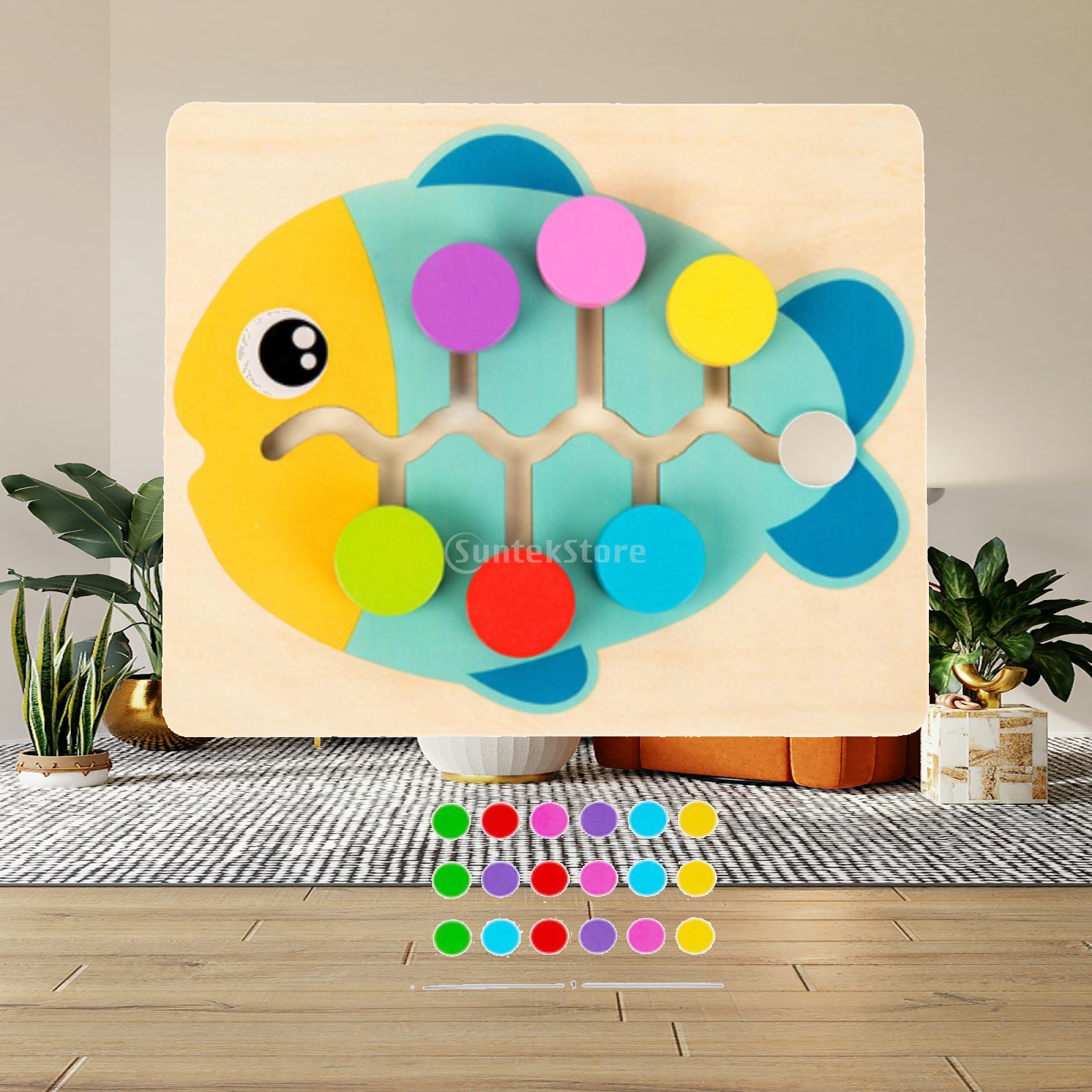 Party Games Girls - Rompecabezas de Madera con Diseño de