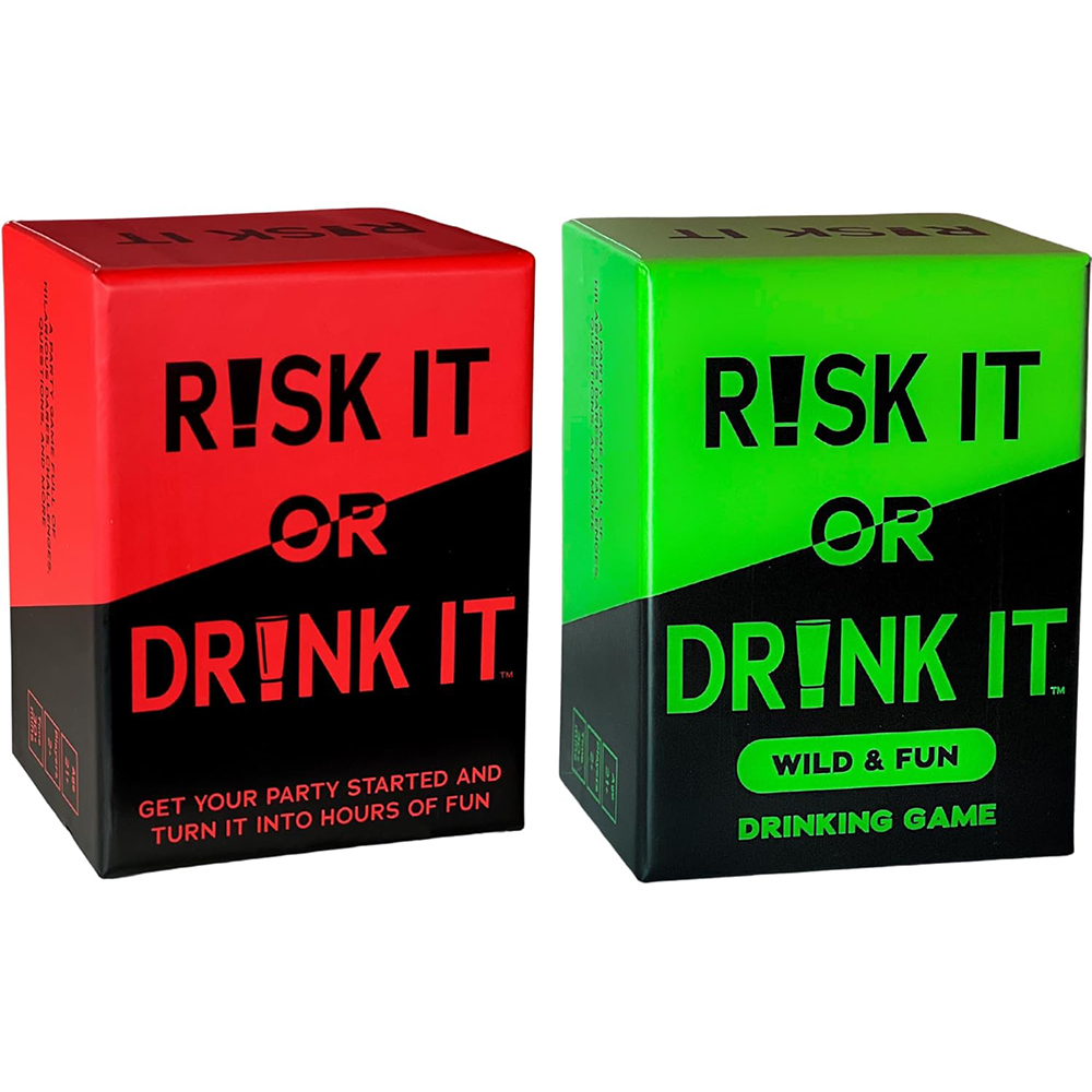 Party Games Questions For Adults - Risk It Or Drink It Juego