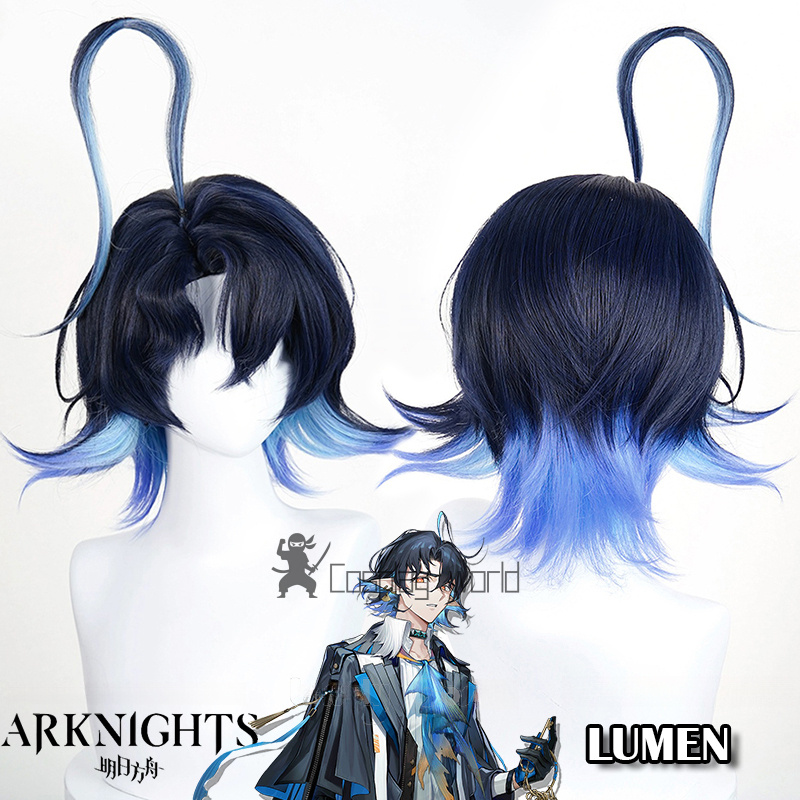 Party Games For Christmas - Peluca de Cosplay Arknights Lumen, pelo