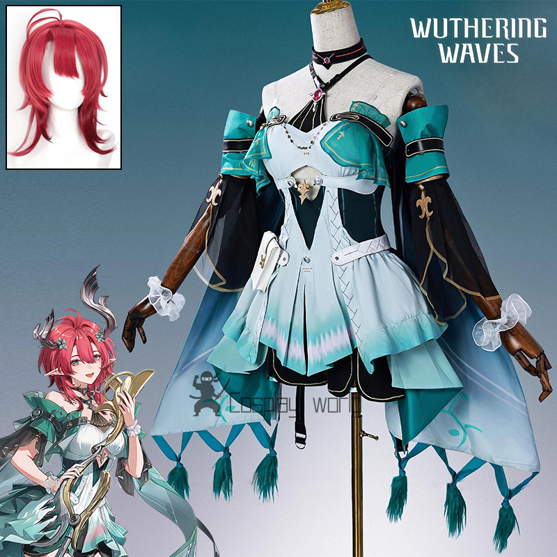 Party Games Girls - Wuthering Waves Ciaccona disfraz de Cosplay