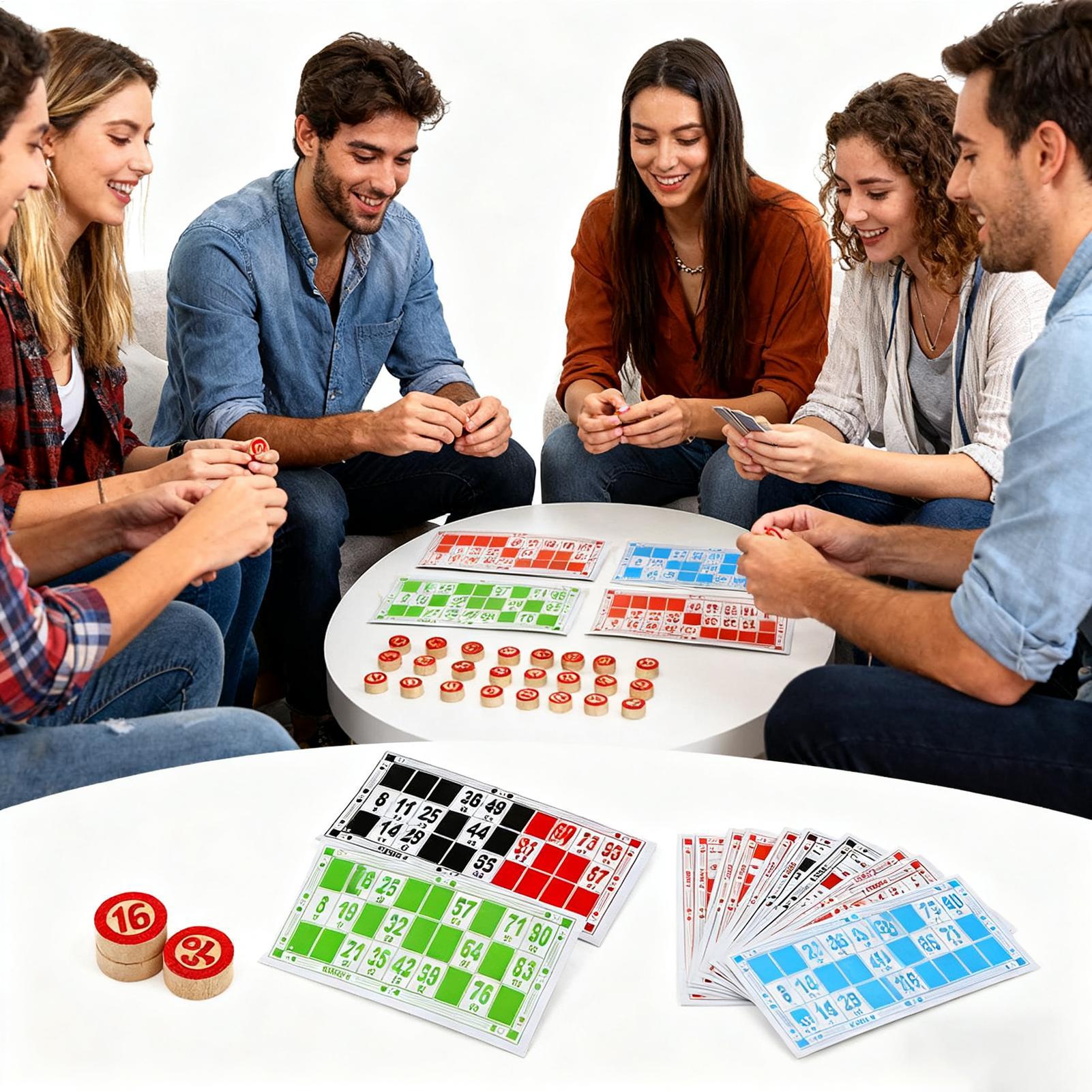 Party Games For Large Groups - Juego de cartas de Bingo, juguetes