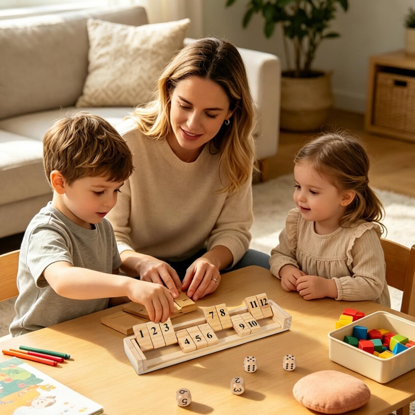 Juego Shut The Box, juego de m - Party Games Usa reseña y precio