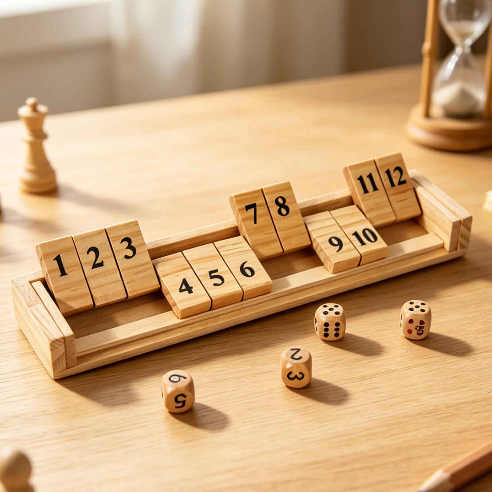 Juego Shut The Box, juego de m - Party Games Usa reseña y precio
