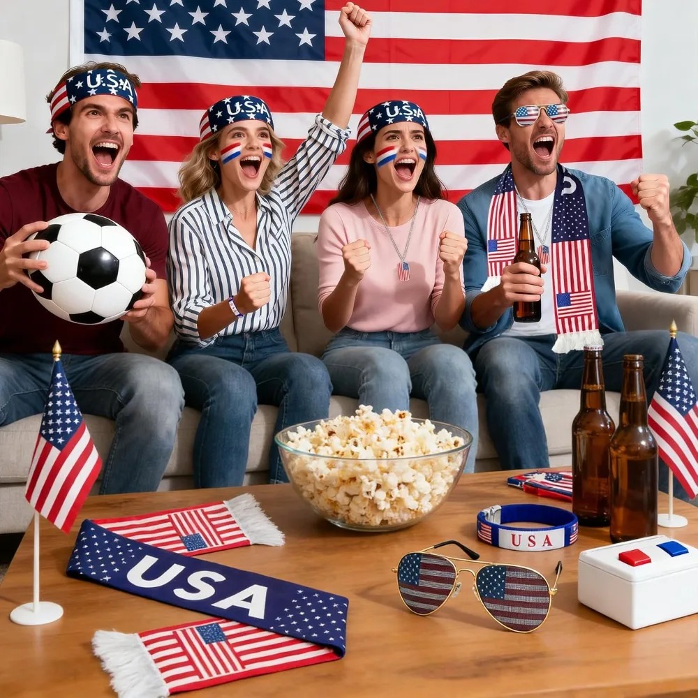 Kit de Aficionado Patriótico d - Party Games Usa reseña y precio