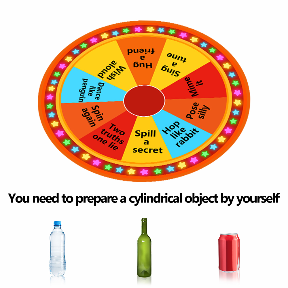 Rueda de premios giratoria, ju - Party Games Spin The Wheel reseña y precio
