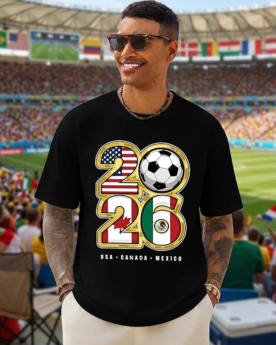 Camiseta de Fútbol 2026 para H - Party Games Usa reseña y precio