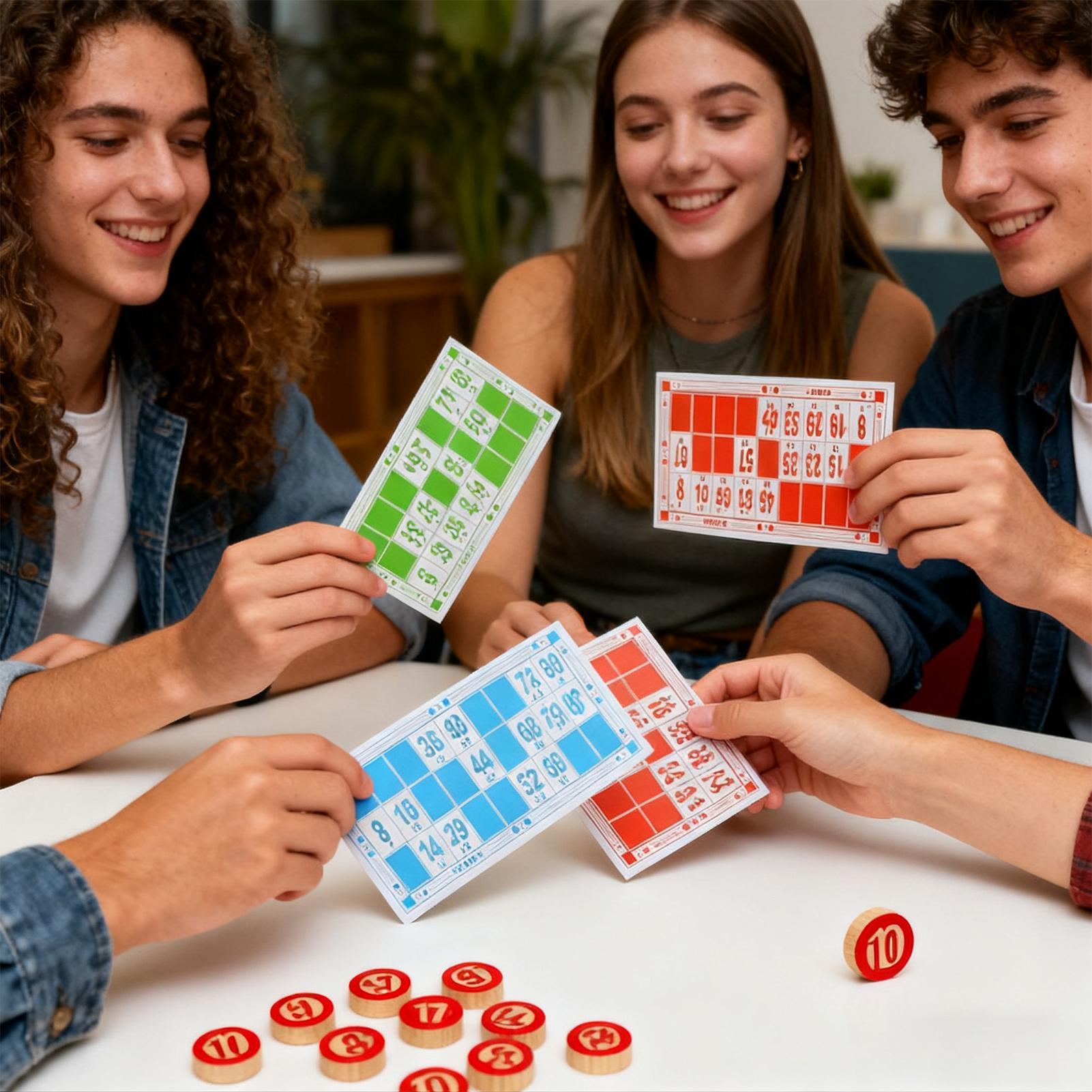 Juego de bingo de madera vinta - Party Games For Large Groups reseña y precio