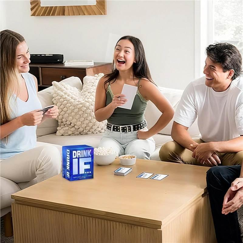 Beber si... Hilarante tarjeta  - Party Games Questions For Adults reseña y precio