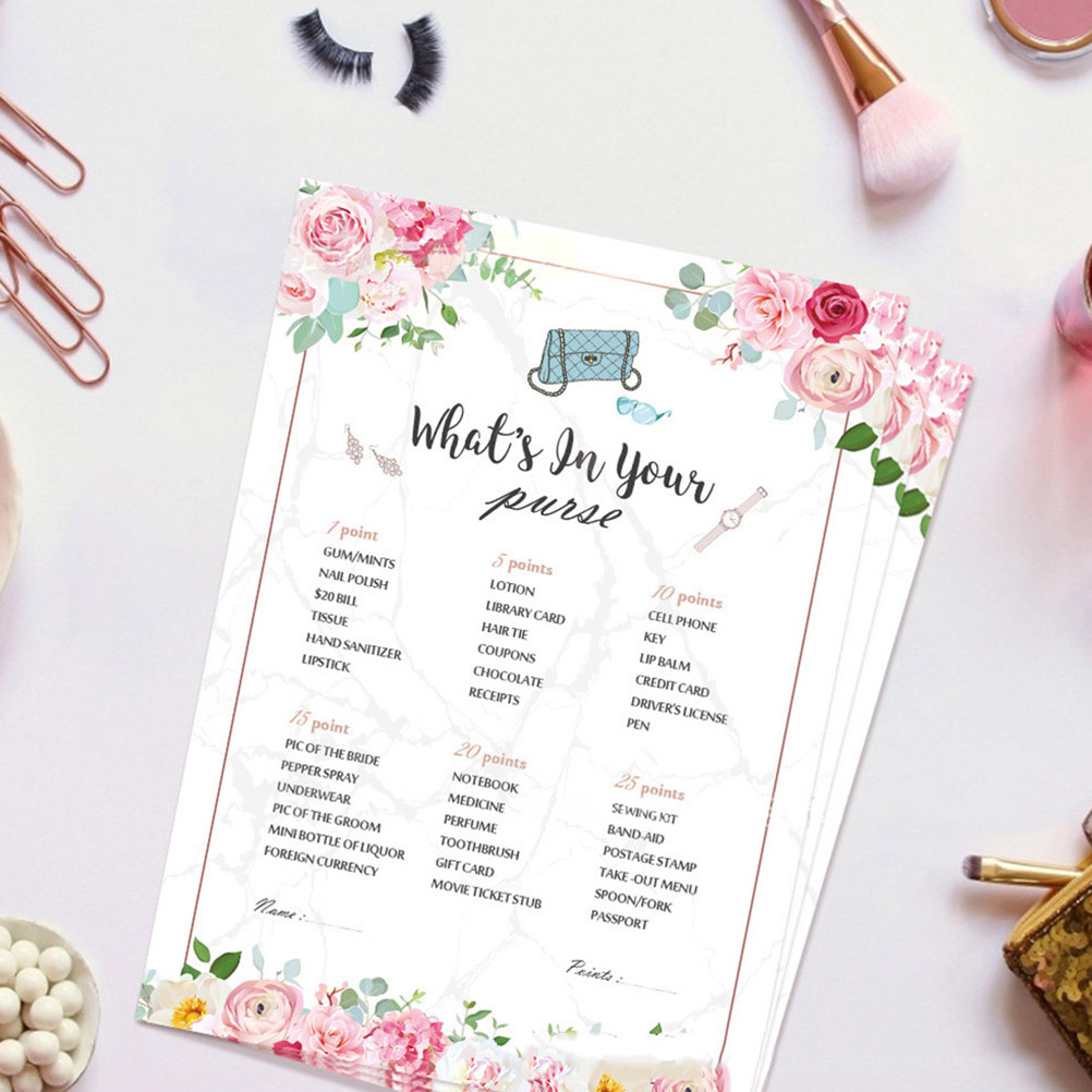 48 Tarjetas para Despedida de  - Party Games Bridal Shower reseña y precio