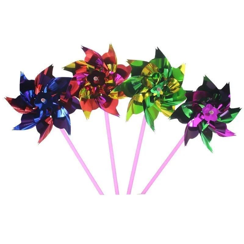 6 uds molino de viento de plás - Games Garden Party reseña y precio