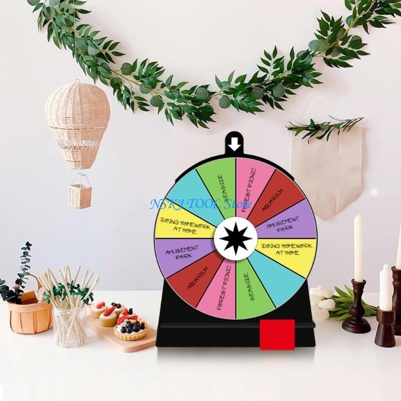 Rueda borrable con tablero gir - Party Games Spin The Wheel reseña y precio