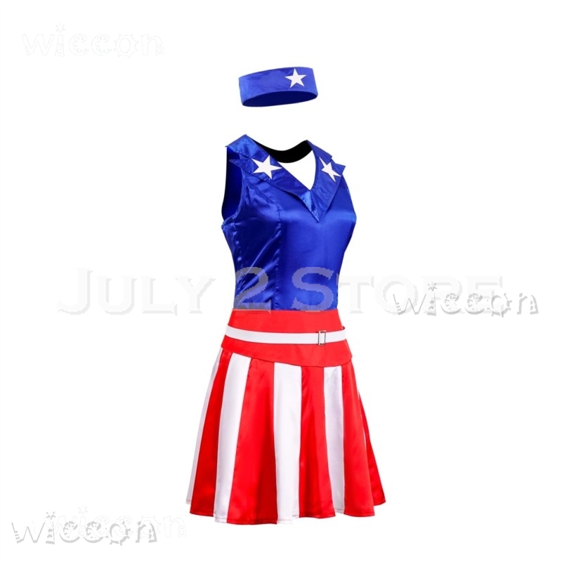 Vestido de animadora con bande - Party Games Usa reseña y precio