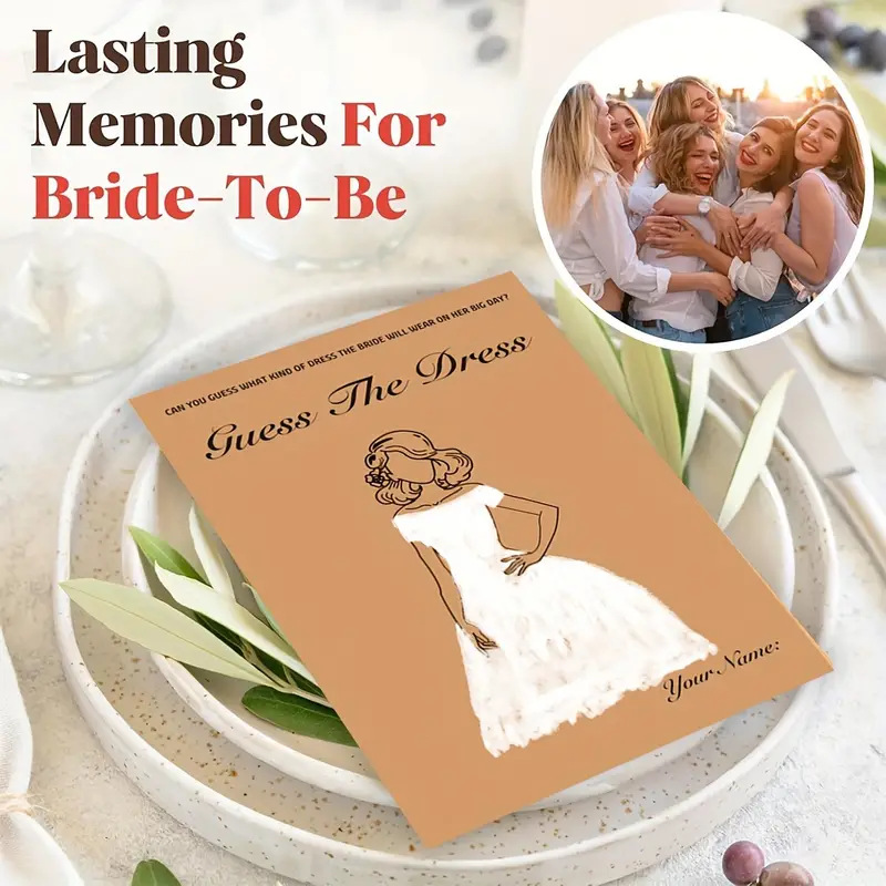 20 unids/set divertido adivina - Party Games Bridal Shower reseña y precio