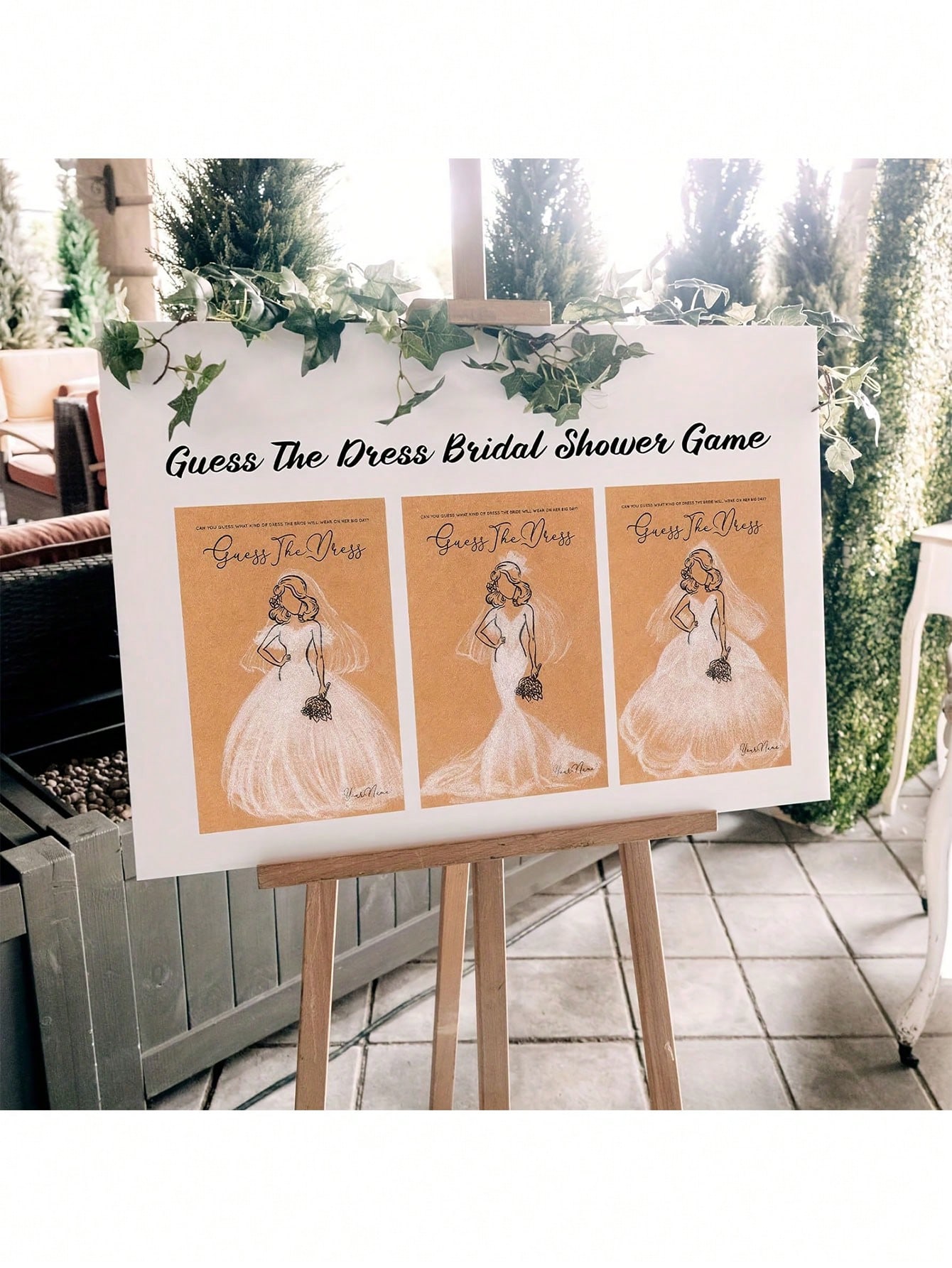 20/40 Uds vestido adivinación  - Party Games Bridal Shower reseña y precio