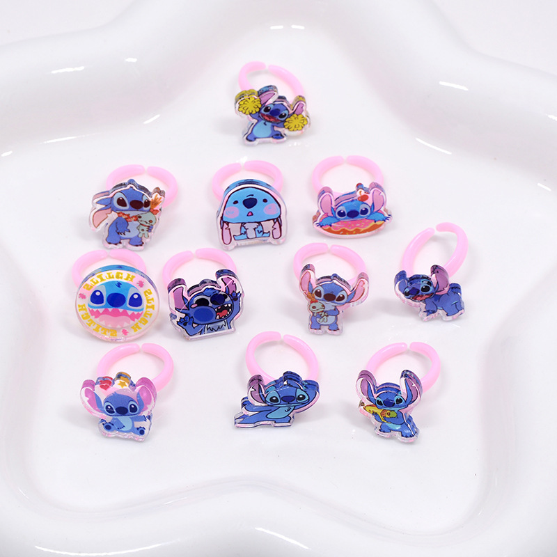 Anillo Acrílico de Stitch, 10/ - Kids Party Games reseña y precio