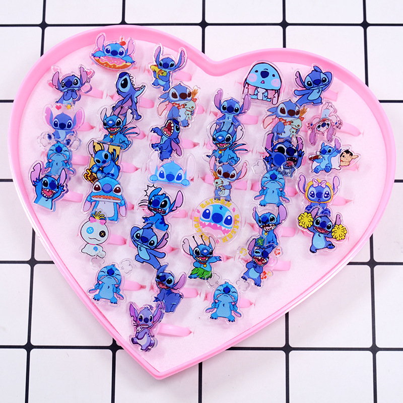 Anillo Acrílico de Stitch, 10/ - Kids Party Games reseña y precio