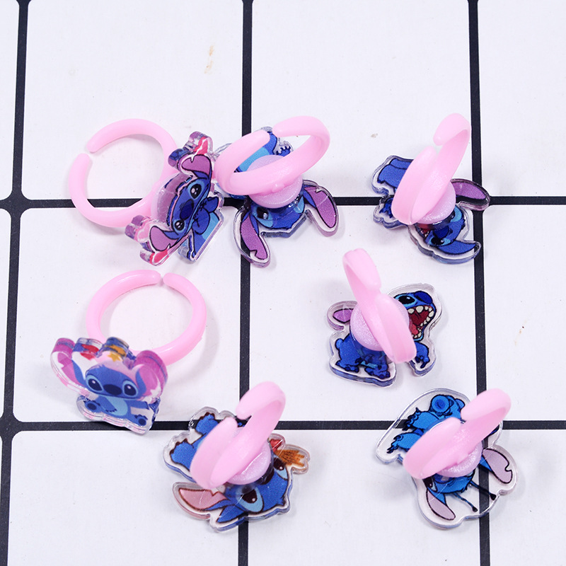 Anillo Acrílico de Stitch, 10/ - Kids Party Games reseña y precio