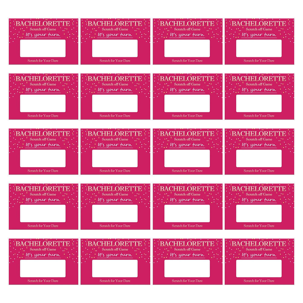 20 Hojas de Tarjetas Divertida - Party Games Bridal Shower reseña y precio
