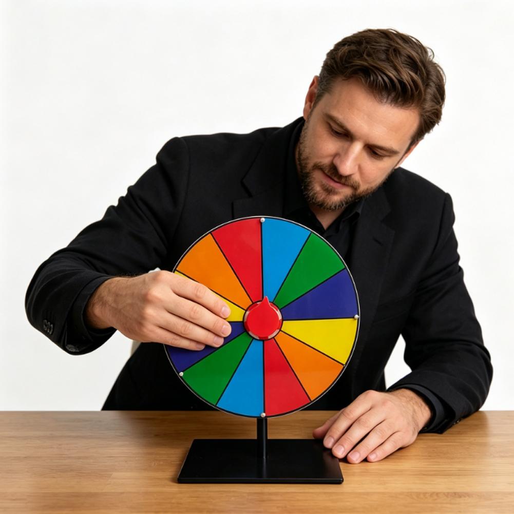Rueda de premios de mesa de 20 - Party Games Spin The Wheel reseña y precio