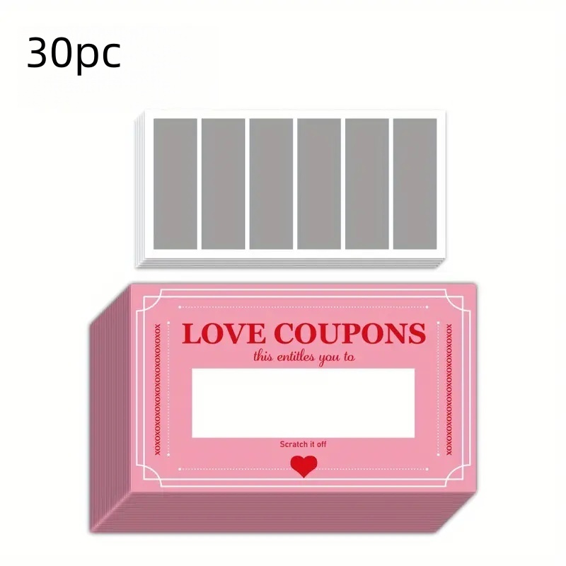 30 tarjetas rosa para rascar l - Party Games Couple reseña y precio