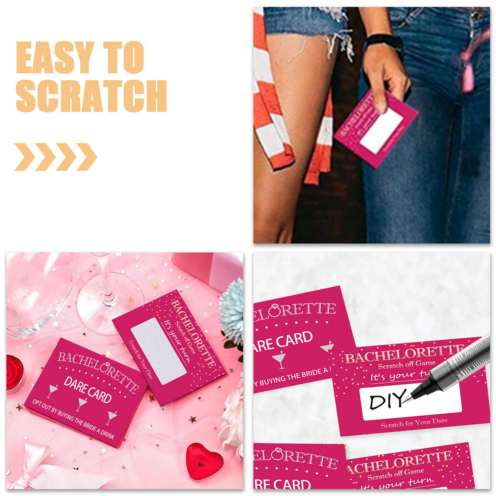 20 Tarjetas de Rascar para Des - Party Games Bridal Shower reseña y precio