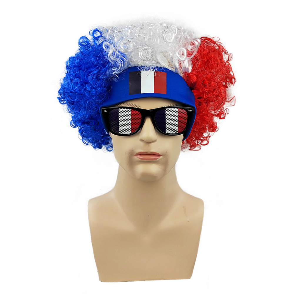 Conjunto de Peluca Afro con Ba - Party Games Usa reseña y precio