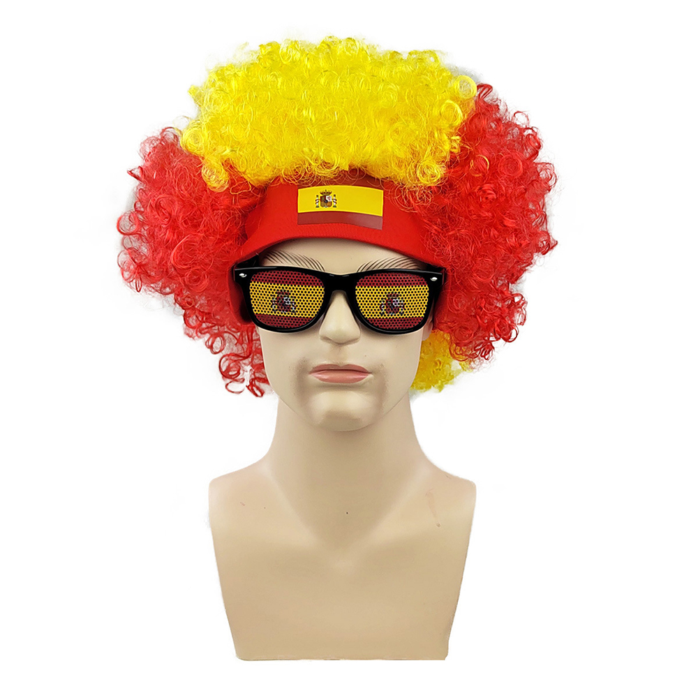 Conjunto de Peluca Afro con Ba - Party Games Usa reseña y precio