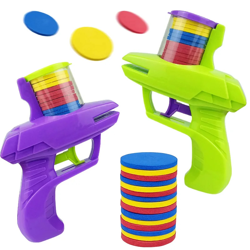 Pistola Lanzadora de Discos de - Party Games Indoor For 6 12 Year Olds reseña y precio