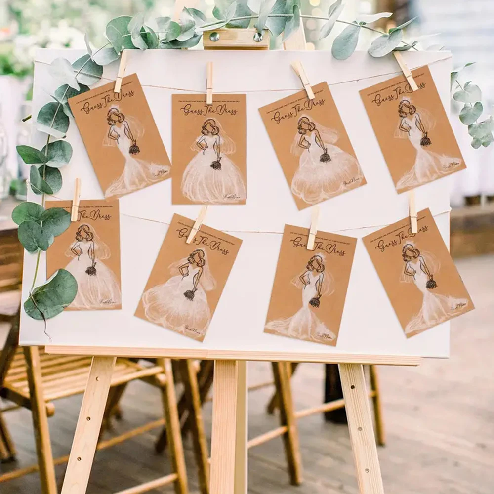 Runto-Juego de 10 tarjetas div - Party Games Bridal Shower reseña y precio
